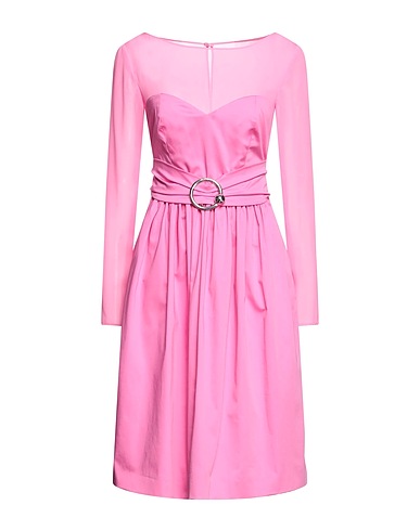 BOUTIQUE MOSCHINO Vestito corto Fucsia 96% Cotone, 4% Altre Fibre, Poliestere