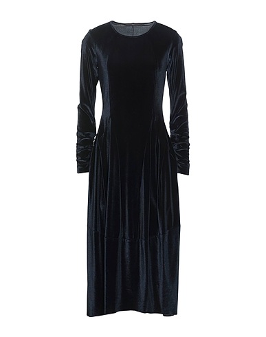 HIGH Midi dress Midnight blue 93% Polyester, 7% Elastane