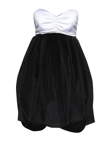 JIJIL Short dress White 100% Polyester, Cotton, Elastane, Polyamide, Acetate