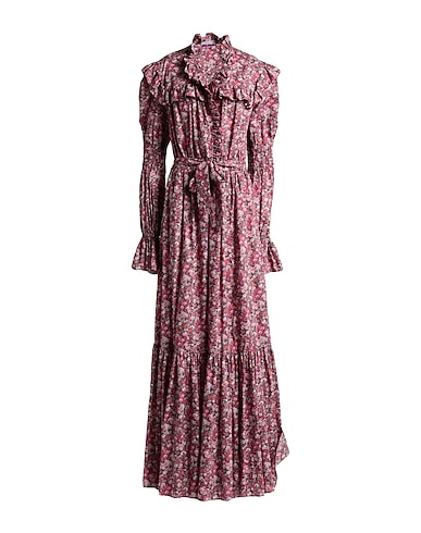 PHILOSOPHY di LORENZO SERAFINI Long dress Fuchsia 100% Cotton