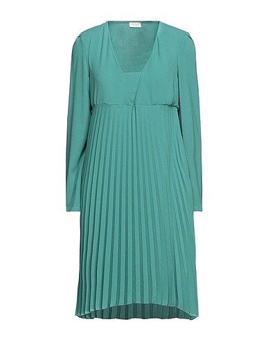 REBEL QUEEN by LIU •JO Pleated dress Deep teal 100% Polyester