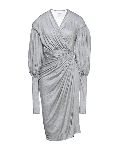BURBERRY Midi dress Light grey 84% Viscose, 16% Silk