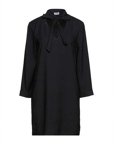 LIU •JO Short dress Black 100% Polyester