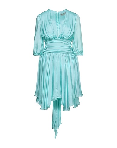 ALEXANDRE VAUTHIER Short dress Light green 100% Silk