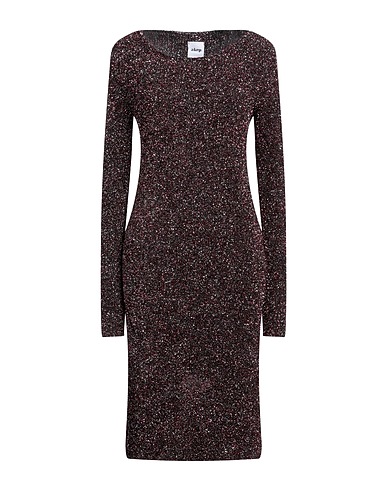 AKEP Vestito midi Bordeaux 67% Poliammide, 33% Poliammide metallizzato
