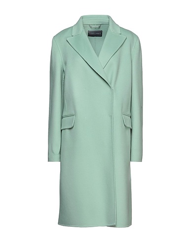 ALBERTA FERRETTI Coat Light green 80% Virgin Wool, 20% Polyamide
