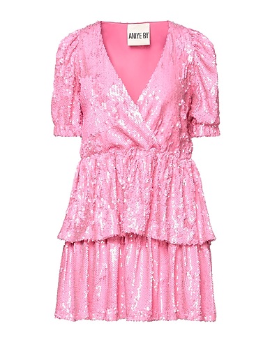 ANIYE BY Sequin dress Pink 97% Polyester, 3% Elastane