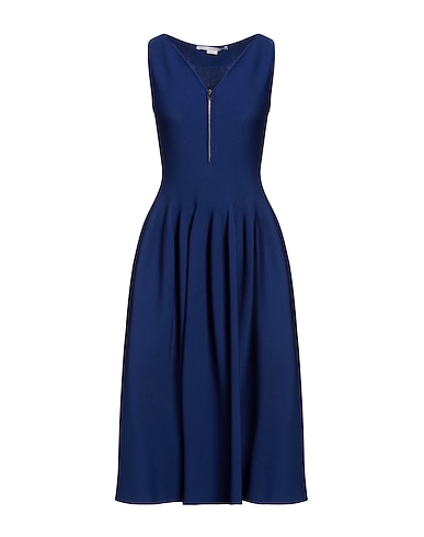 STELLA McCARTNEY Midi dress Navy blue 83% Viscose, 17% Polyester