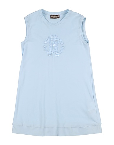 ROBERTO CAVALLI JUNIOR Dresses Sky blue 95% Viscose, 5% Elastane
