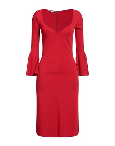 STELLA McCARTNEY Midi dress Red 83% Viscose, 17% Polyester