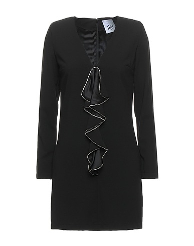 JIJIL Short dress Black 89% Polyester, 11% Elastane