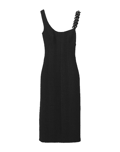N°21 Midi dress Black 46% Acrylic, 38% Wool, 12% Polyester, 2% Other Fibres, 2% Cotton