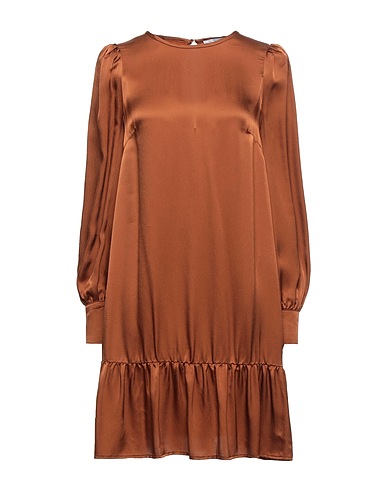 8PM Short dress Tan 100% Viscose