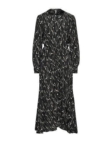 ISABEL MARANT Midi dress Black 100% Silk