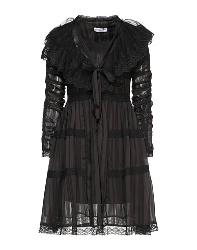 ODI ET AMO Short dress Black 98% Polyester, 2% Elastane