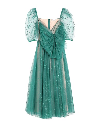 REDValentino Vestito elegante Verde scuro 100% Poliammide