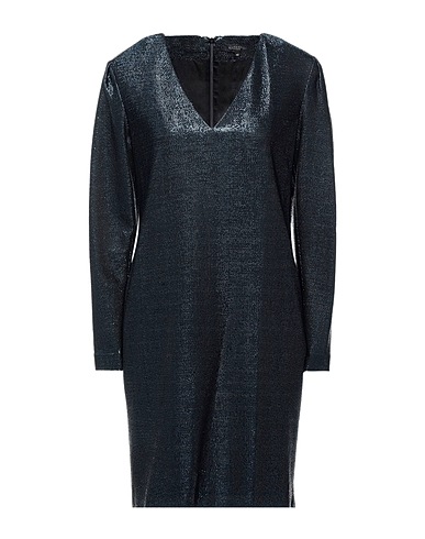 ANTONELLI Vestito corto Blu 54% Viscosa, 35% Modal, 11% Poliestere