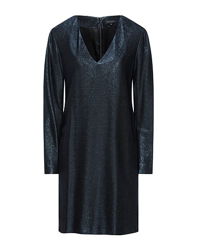ANTONELLI Short dress Bright blue 54% Viscose, 35% Modal, 11% Polyester