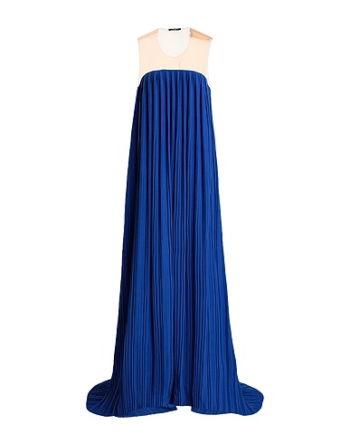 BALMAIN Vestido de ceremonia 100% Cupro, Poliamida