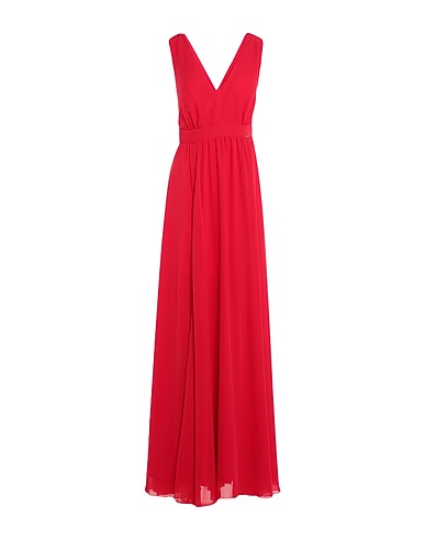 LIU •JO Long dress Red 100% Polyester