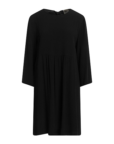 SEMICOUTURE Short dress Black 100% Viscose