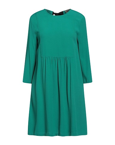 SEMICOUTURE Kurzes Kleid Smaragdgrün 100% Viskose