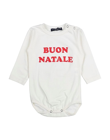 MANUELL & FRANK Bodysuit White 100% Cotton