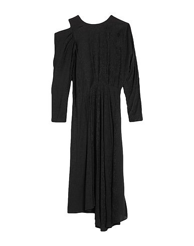 IRO Vestito midi Nero 100% Viscosa