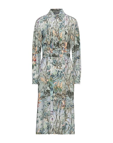 ALBERTA FERRETTI Midi dress Green 100% Silk