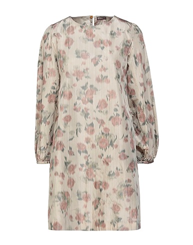 MALÌPARMI Short dress Beige 100% Polyester