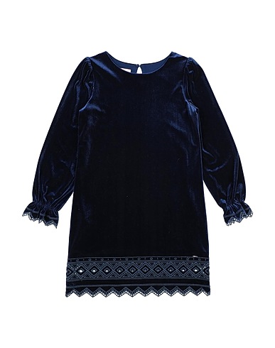 PINKO UP Dress Midnight blue 96% Polyester, 4% Elastane