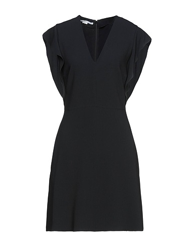 STELLA McCARTNEY Short dress Black 64% Viscose, 32% Acetate, 4% Elastane