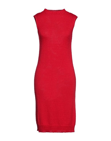 ARIANNA DI MAIO Tubino Rosso 50% Lana Merino, 50% Acrilico