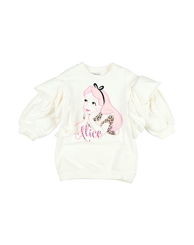 MONNALISA Vestito Baby  DISNEY Avorio 95% Cotone, 5% Elastan