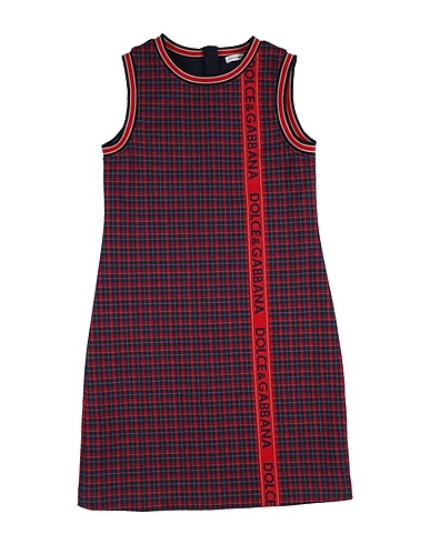 DOLCE&GABBANA Dress Midnight blue 72% Cotton, 25% Polyester, 3% Elastane