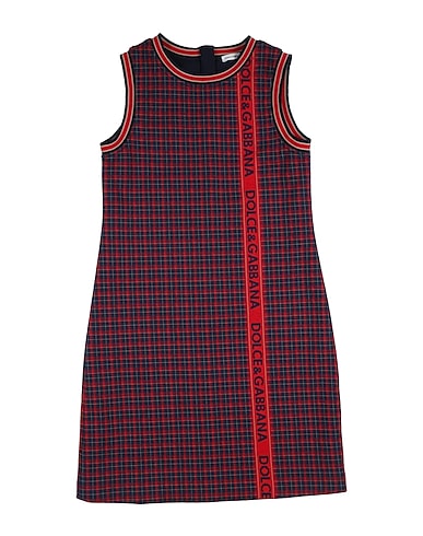 DOLCE&GABBANA Dress Midnight blue 72% Cotton, 25% Polyester, 3% Elastane