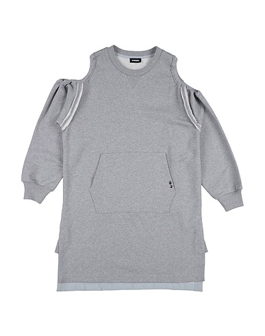 DIESEL Kleid Grau 100% Baumwolle