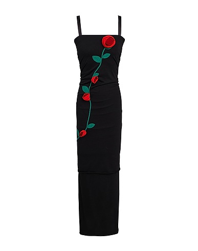 DOLCE&GABBANA Elegant dress Black 100% Wool, Silk, Polyester