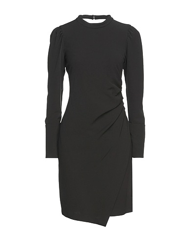BEATRICE .B Short dress Charcoal 94% Polyester, 6% Elastane