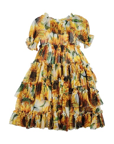 DOLCE & GABBANA Dress White 100% Silk