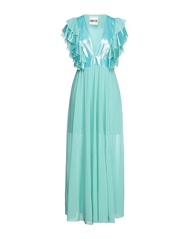 ANIYE BY Long dress Turquoise 100% Polyester