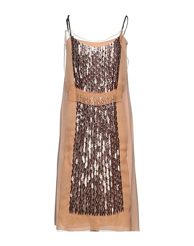 PRADA Elegant dress Blush 92% Silk, 8% Elastane