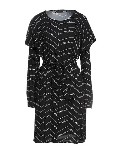 LOVE MOSCHINO Midi dress Black 100% Viscose
