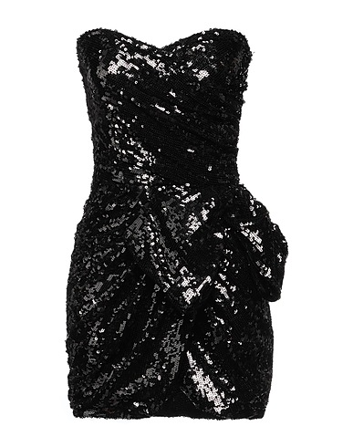 ELISABETTA FRANCHI Elegant dress Black 100% Polyamide