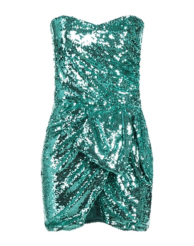 ELISABETTA FRANCHI Elegant dress Turquoise 100% Polyamide