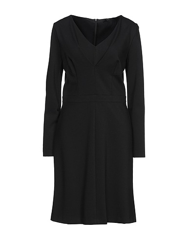 SEVENTY VENEZIA Vestito midi Nero 71% Viscosa, 24% Poliammide, 5% Elastan