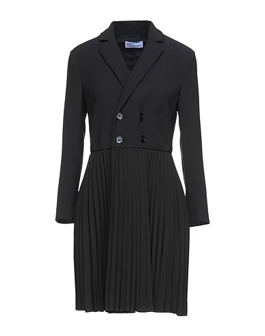 REDValentino Blazer dress Black 92% Polyester, 8% Elastane