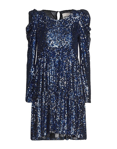 ANIYE BY Sequin dress Blue 92% Polyester, 8% Elastane