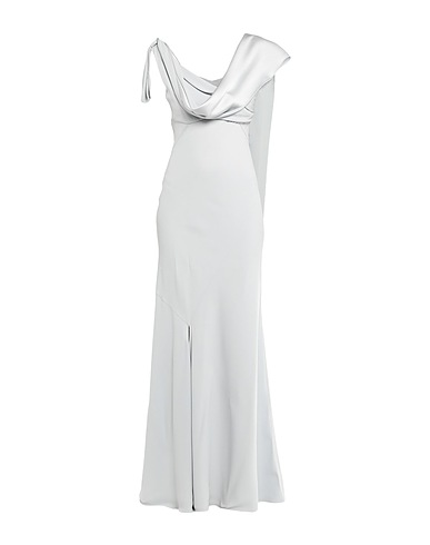 ALBERTA FERRETTI Elegant dress Light grey 74% Acetate, 26% Viscose