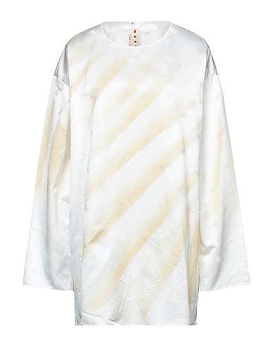 MARNI Short dress White 57% Cotton, 43% Viscose